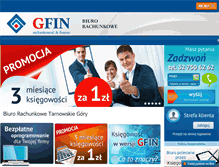 Tablet Screenshot of gfin.pl